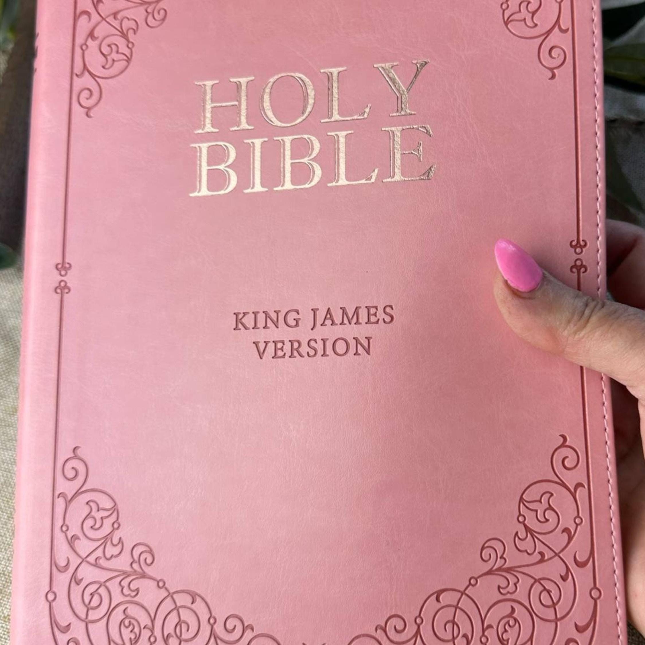 Personalized Bible, Graduation Gift, Christian gift, dedication Bible, Birthday Gift, Farewell gift,  Gift for Sister, Mother's Day Gift