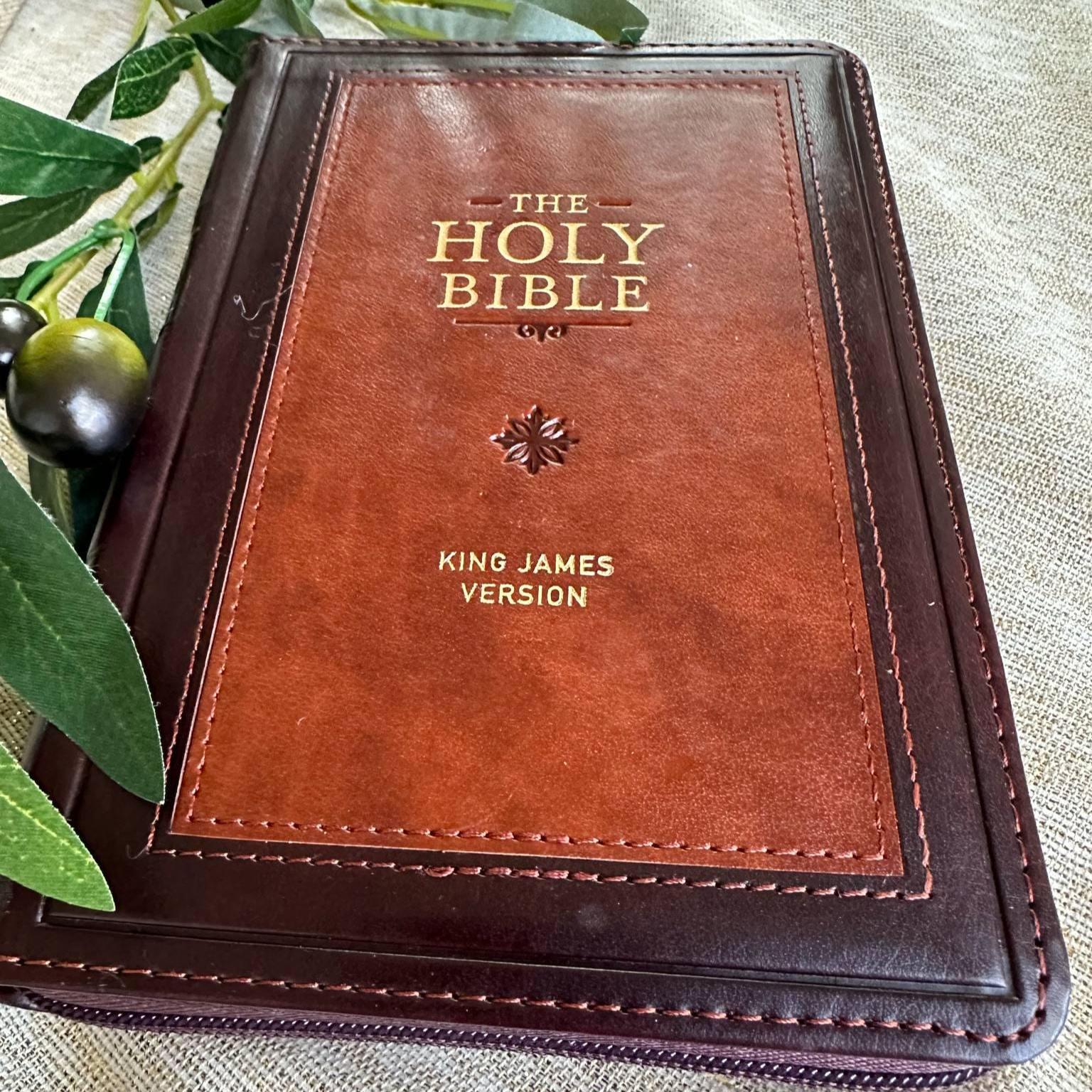 Personalized Holy Bible, Graduation Gift, Christian gift, dedication Bible, Birthday Gift, Farewell gift,  Gift for son, Mother's Day Gift