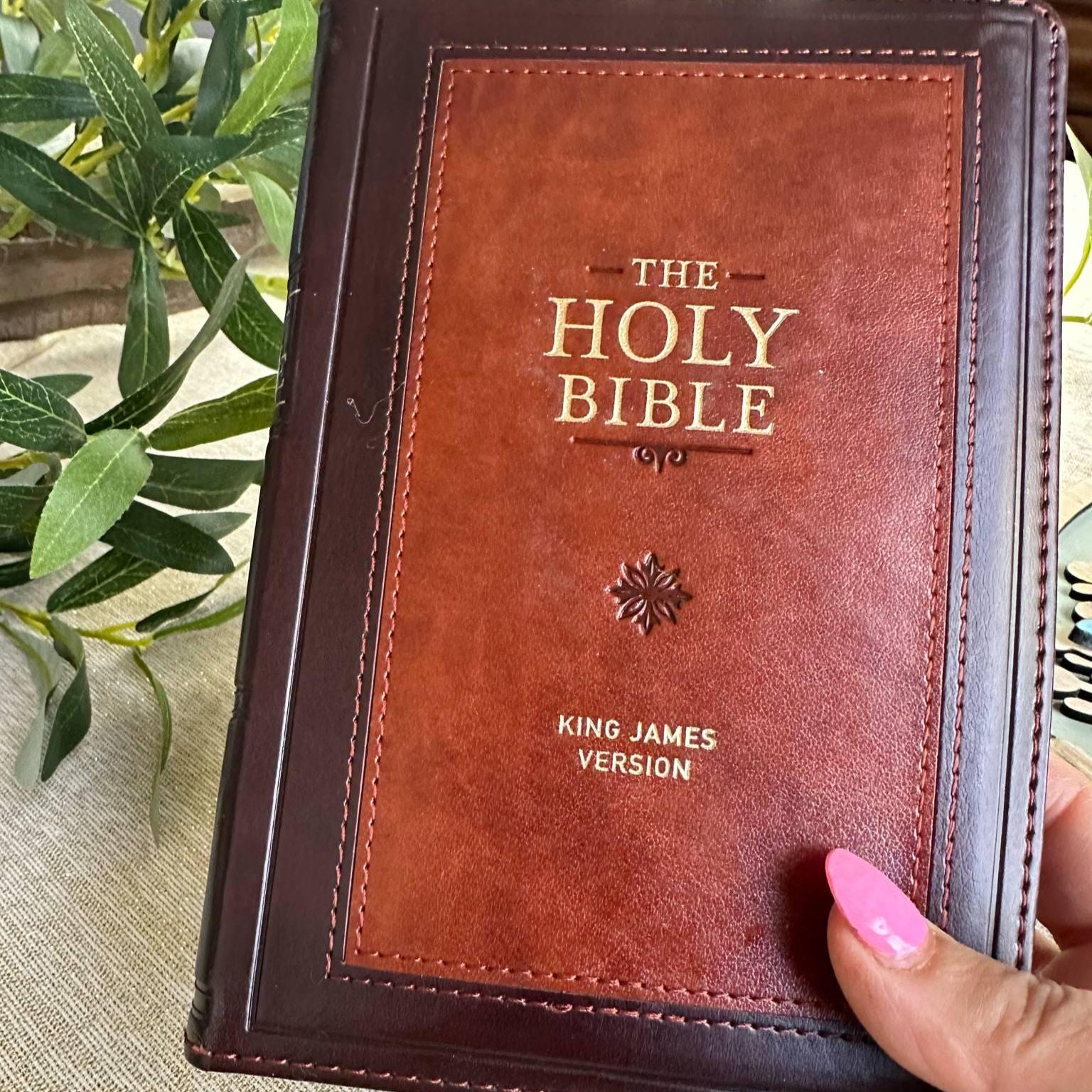 Personalized Holy Bible, Graduation Gift, Christian gift, dedication Bible, Birthday Gift, Farewell gift,  Gift for son, Mother's Day Gift
