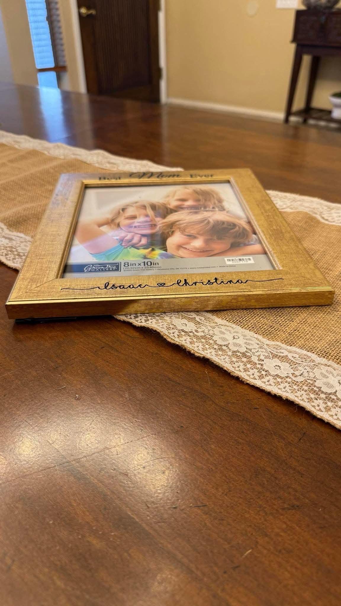 Mothers Day Gift for Mom, Gold Frame, Mothers Day Picture Frame Wall Art Home Decor, Personalized Gift for Mom,  Home Gift8x10-5x7-4x6 Frame