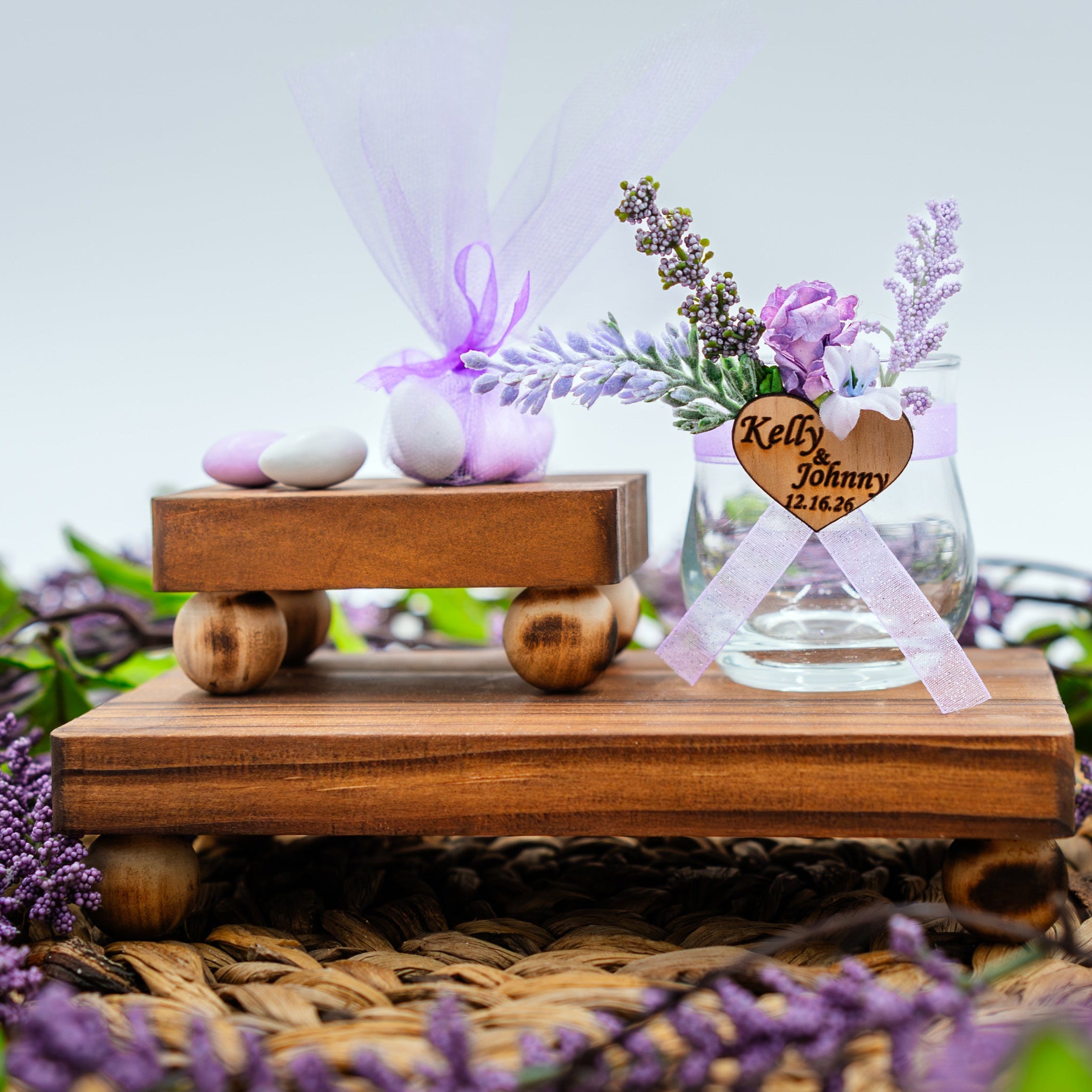 Lavender Wedding Favors for guests, Luxury Favors, Elegance Party Favors, Custom Lilac Favors Gift, French Theme Wedding, classic wedding