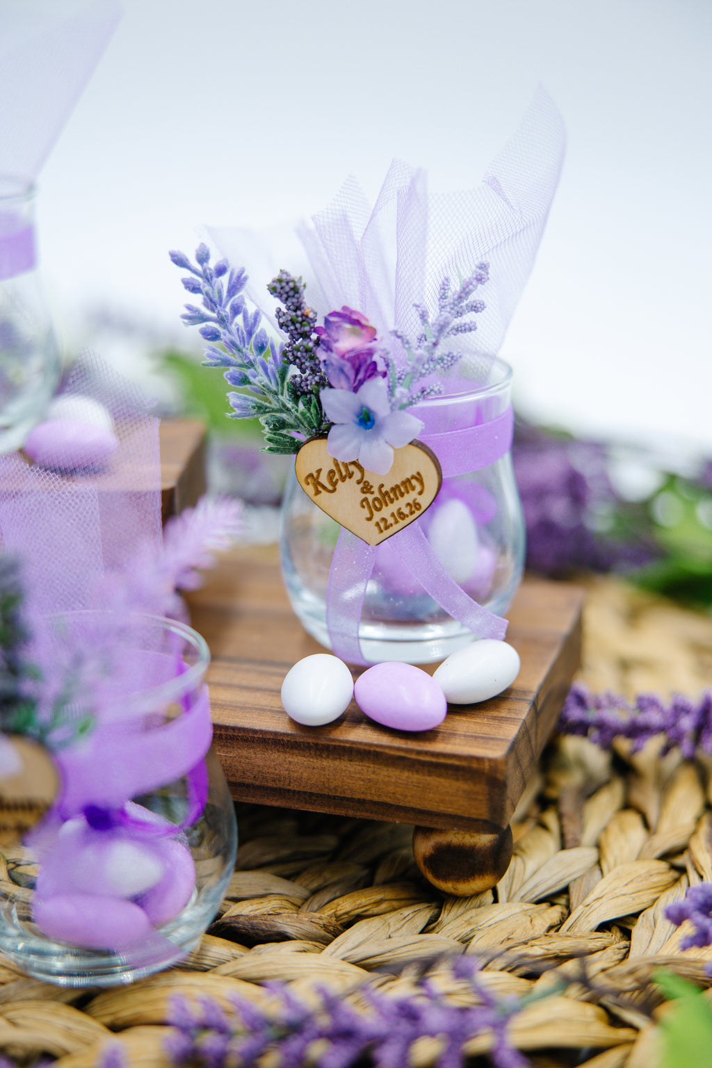 Lavender Wedding Favors for guests, Luxury Favors, Elegance Party Favors, Custom Lilac Favors Gift, French Theme Wedding, classic wedding