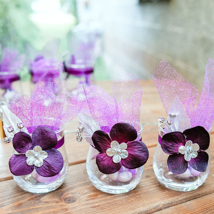 Eggplant Wedding Favors for guests,Elegant Party Favors,Custom purple Favors Gift, Fairytale Wedding Favors, Quinceneara Favors,Plum Favors