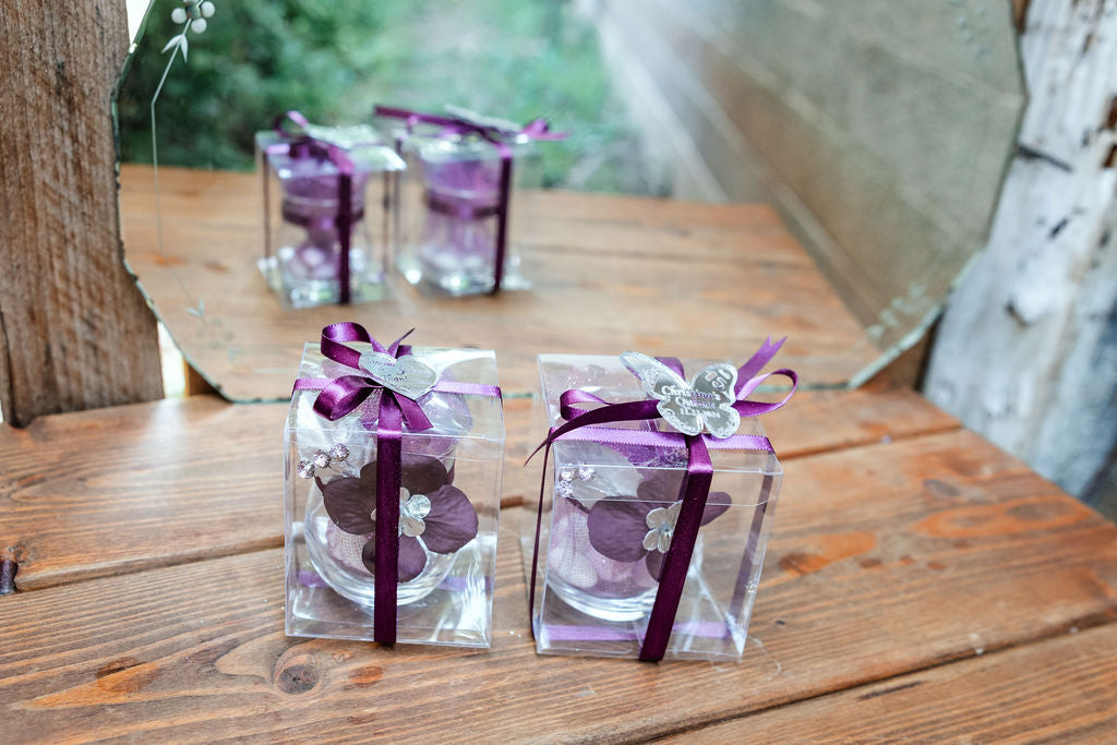 Eggplant Wedding Favors for guests,Elegant Party Favors,Custom purple Favors Gift, Fairytale Wedding Favors, Quinceneara Favors,Plum Favors