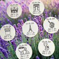 Paris Theme Personalized Save the Date, Wedding Magnets for France Lovers.