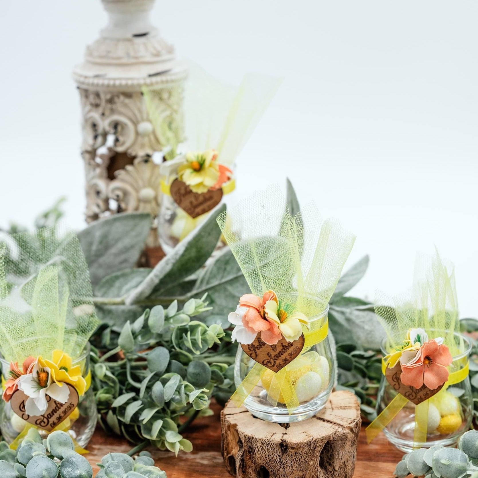 Yellow Wedding Favors, Orange Favors, Quinceanera favors,Spring Wedding, Summer Wedding, Classic Wedding, Luxury Wedding Gifts,Flower Favors