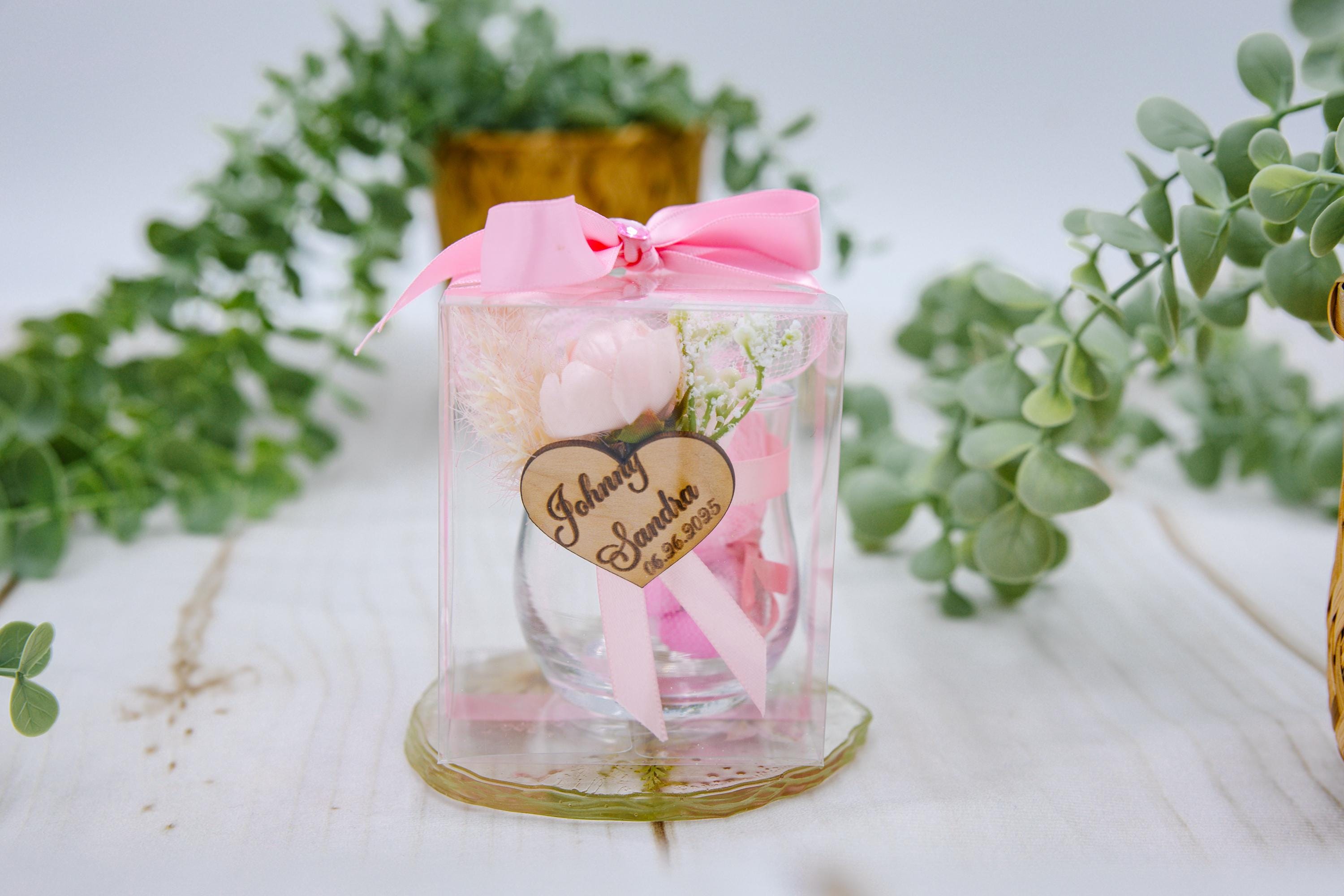 Pink Wedding Favors, Flowers Wedding Favors, Luxury Wedding Gifts, Classic Wedding, Quinceanera favors, Fairytale Wedding Favors