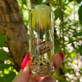 Yellow Rose in a Glass Tube Wedding Favors, Quinceanera yellow Favors, Sweet 16 Favors, Yellow Flower and glitter favors, favors with roses