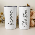 Personalized Script Name Tumbler: Insulated Stainless Steel Cup