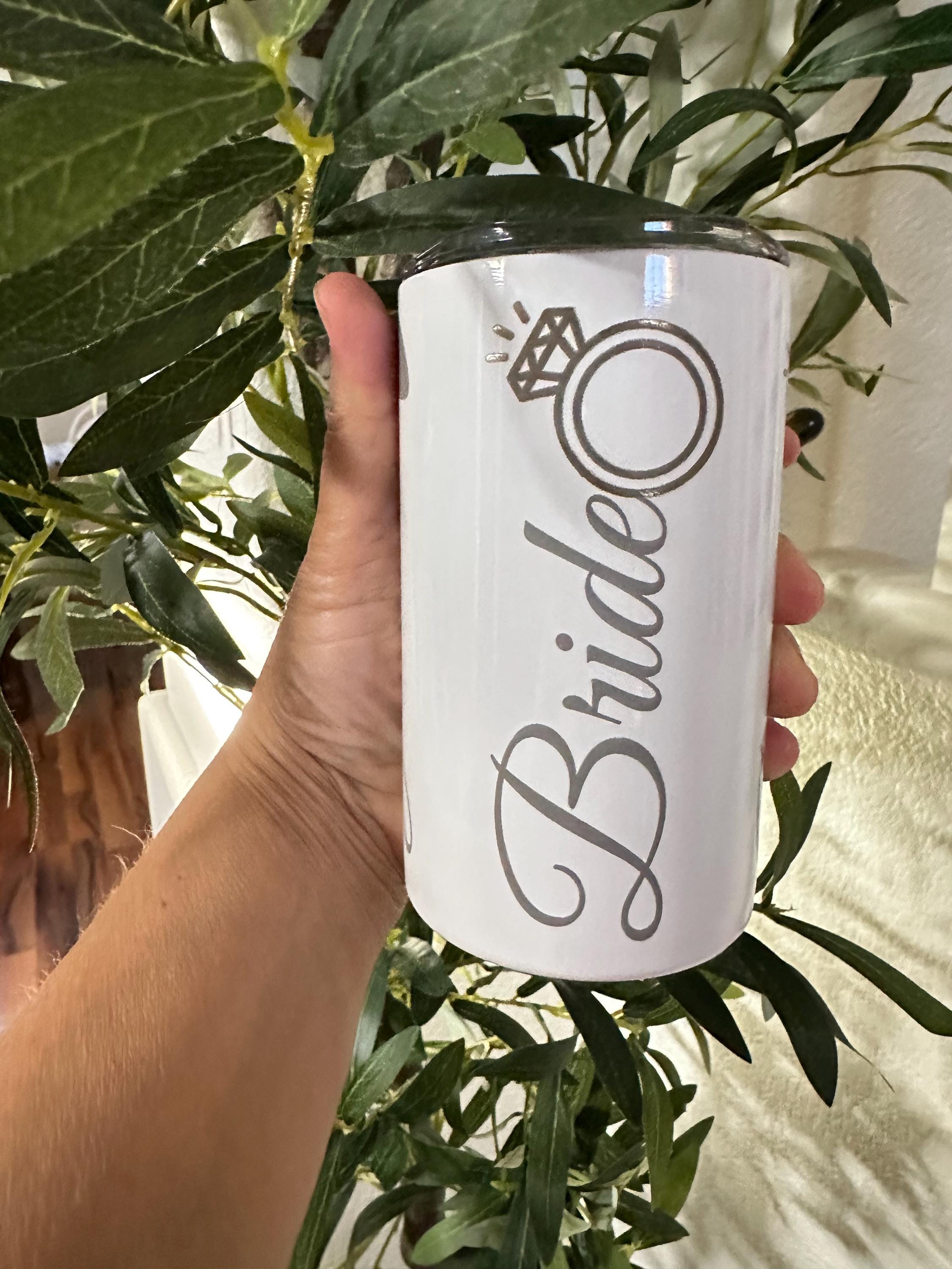 Bride and Groom Tumbler Set – Wedding Gift, Newlywed Gift, Engagement Gift, Mr and Mrs Cups, Bridal Shower Gift, Wedding Day Drinkware