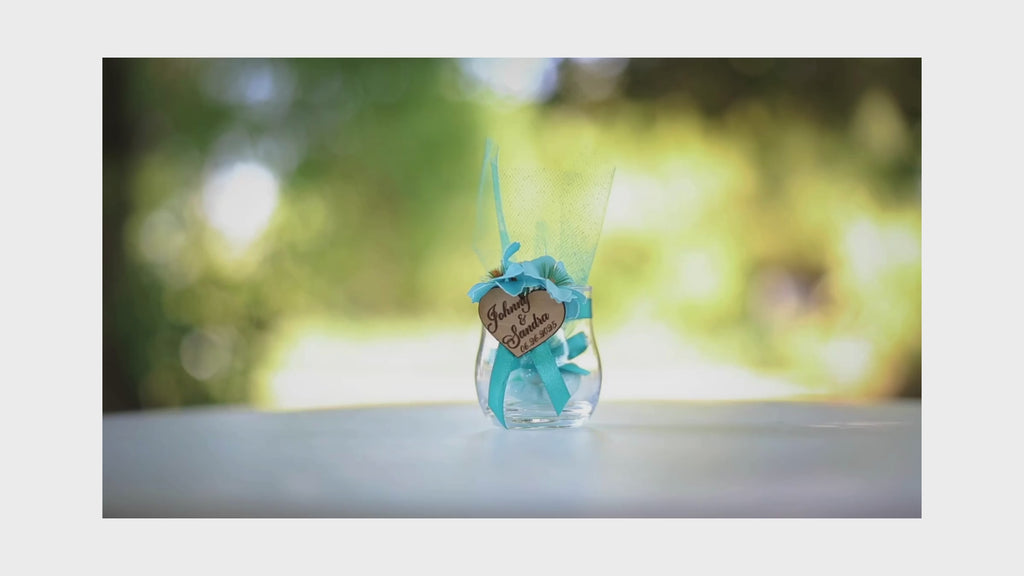 Teal Wedding Favors, Beach Wedding Favors, Turquoise Wedding Favors, Classic Wedding Favors, Quinceanera favors, Ocean Blue Wedding Favors