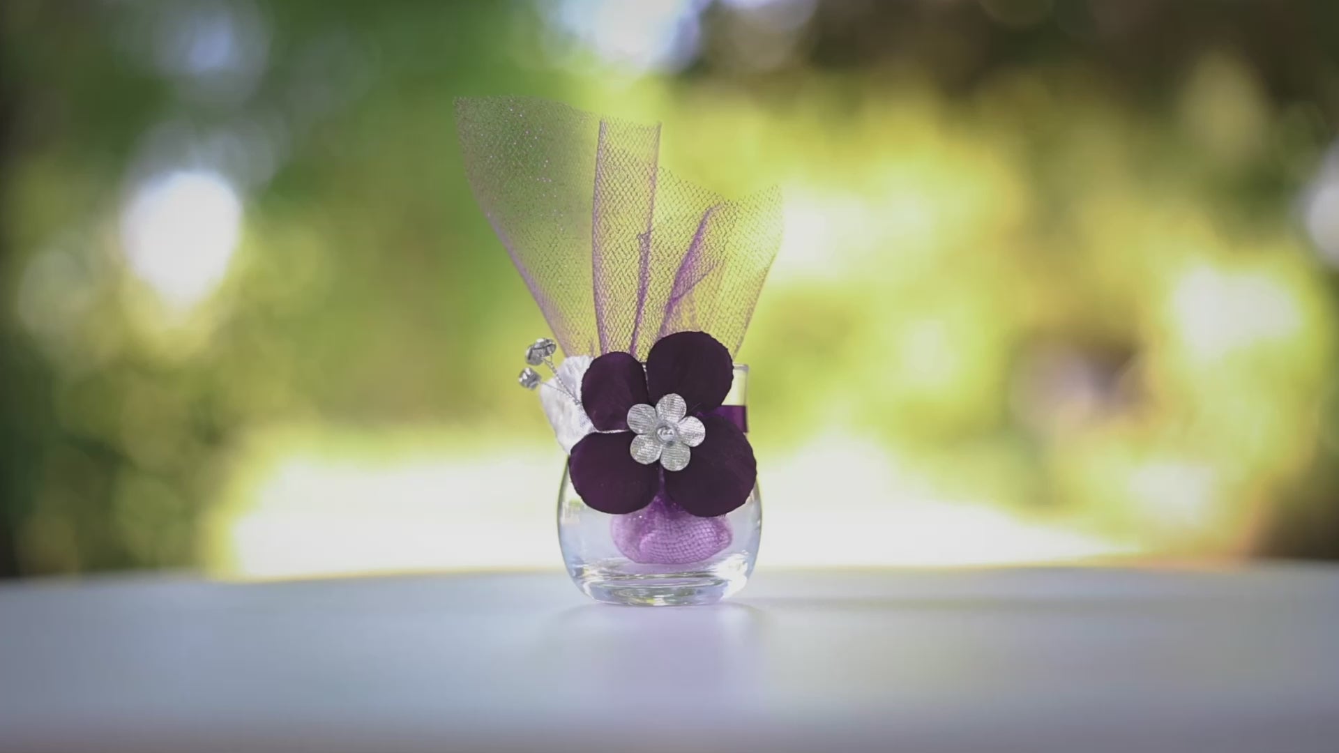 Eggplant Wedding Favors for guests,Elegant Party Favors,Custom purple Favors Gift, Fairytale Wedding Favors, Quinceneara Favors,Plum Favors